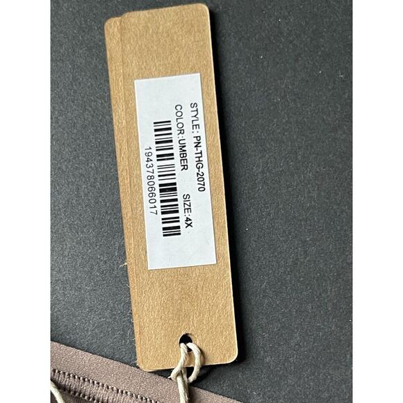 Skims Thong Underwear Womens Size 4x Umber Stretch Lingerie (2) New - Picture 7 of 9
